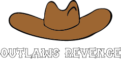 Outlaws Revenge Cowboy Hat Logo Home